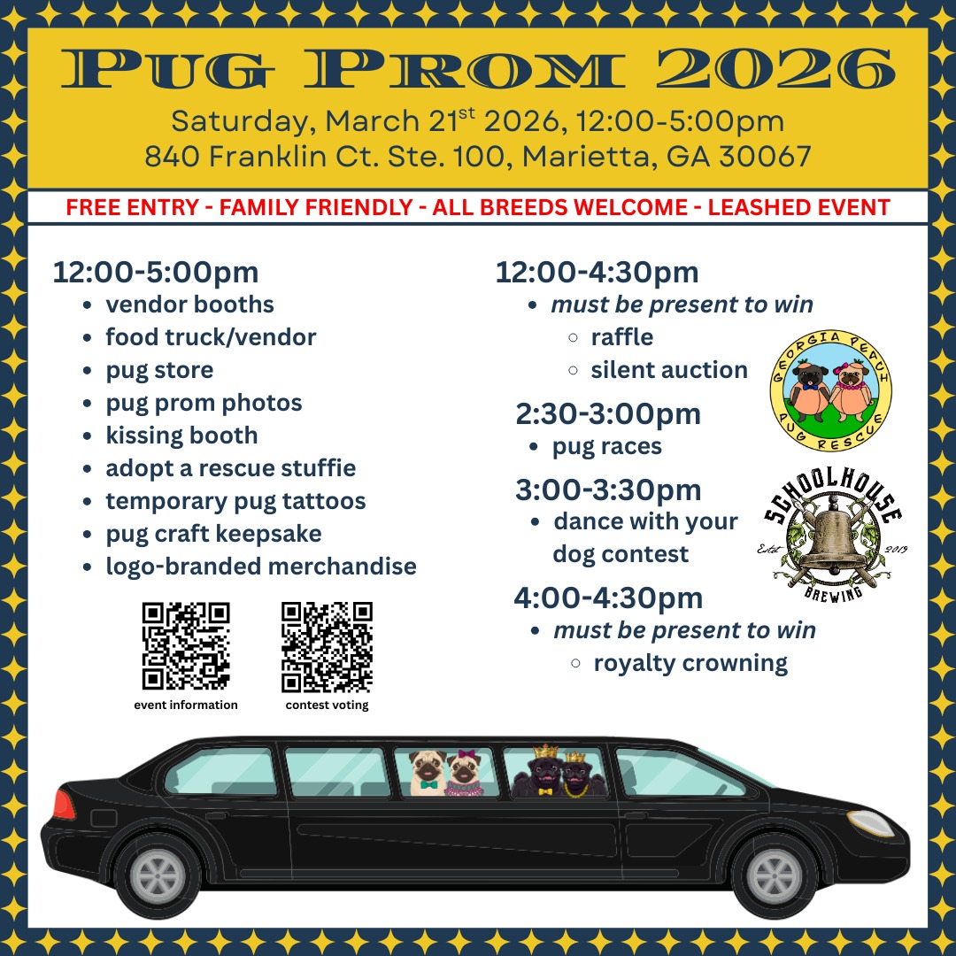 Pug Prom 2026 Schedule Of Events Final Social Media