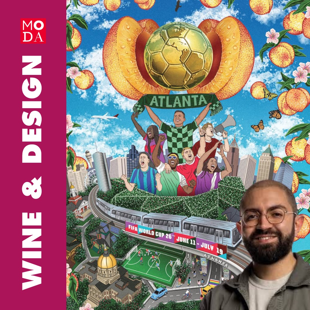 WINE & DESIGN JOSE HADATHY & THE FIFA POSTER