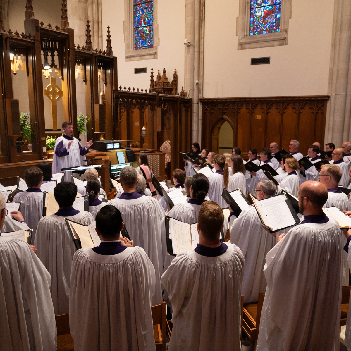 Choir In Choir Loft