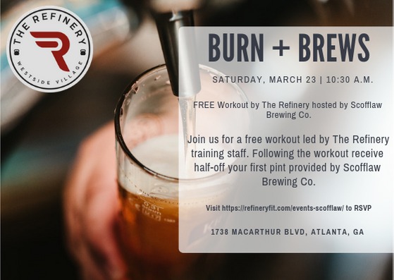 Refinery Scofflaw Workout Graphic Updated