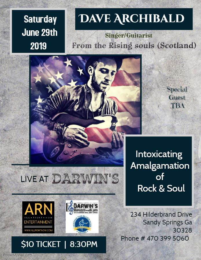 DAVE ARCHIBALD 2nd Poster To Print