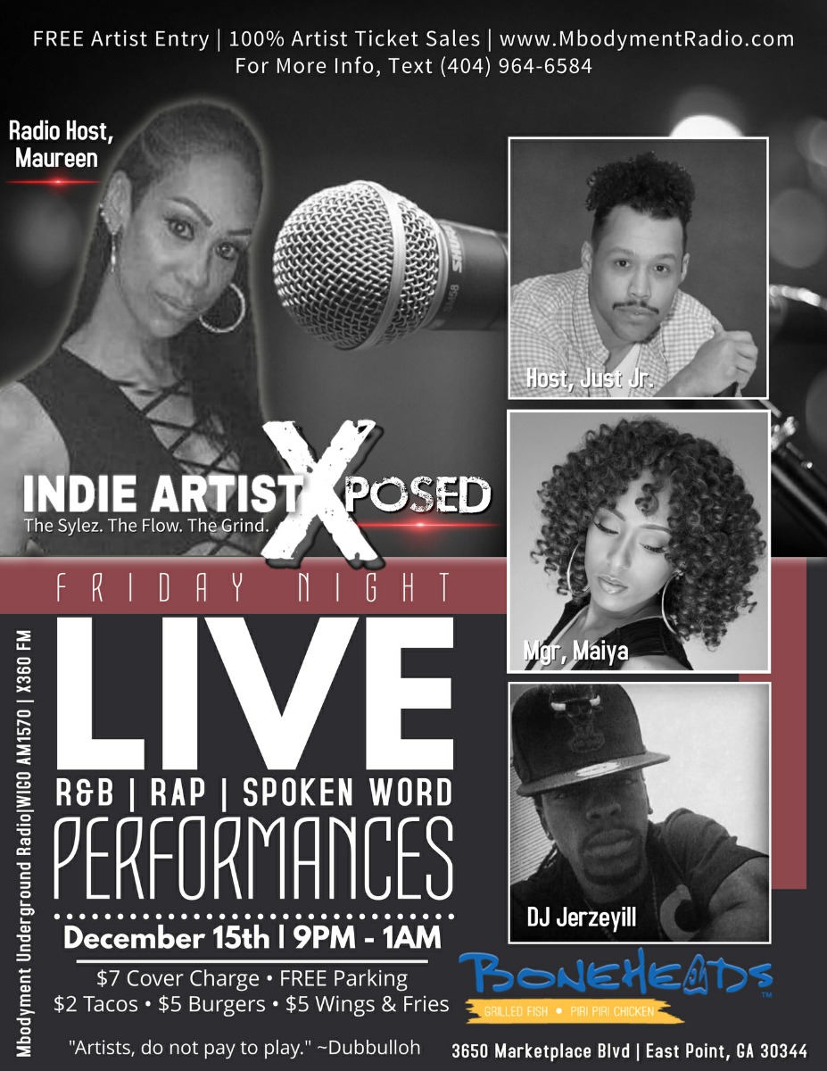 12.15.17 Indie Artist Xposed Promo (DJ Jerzeyill)