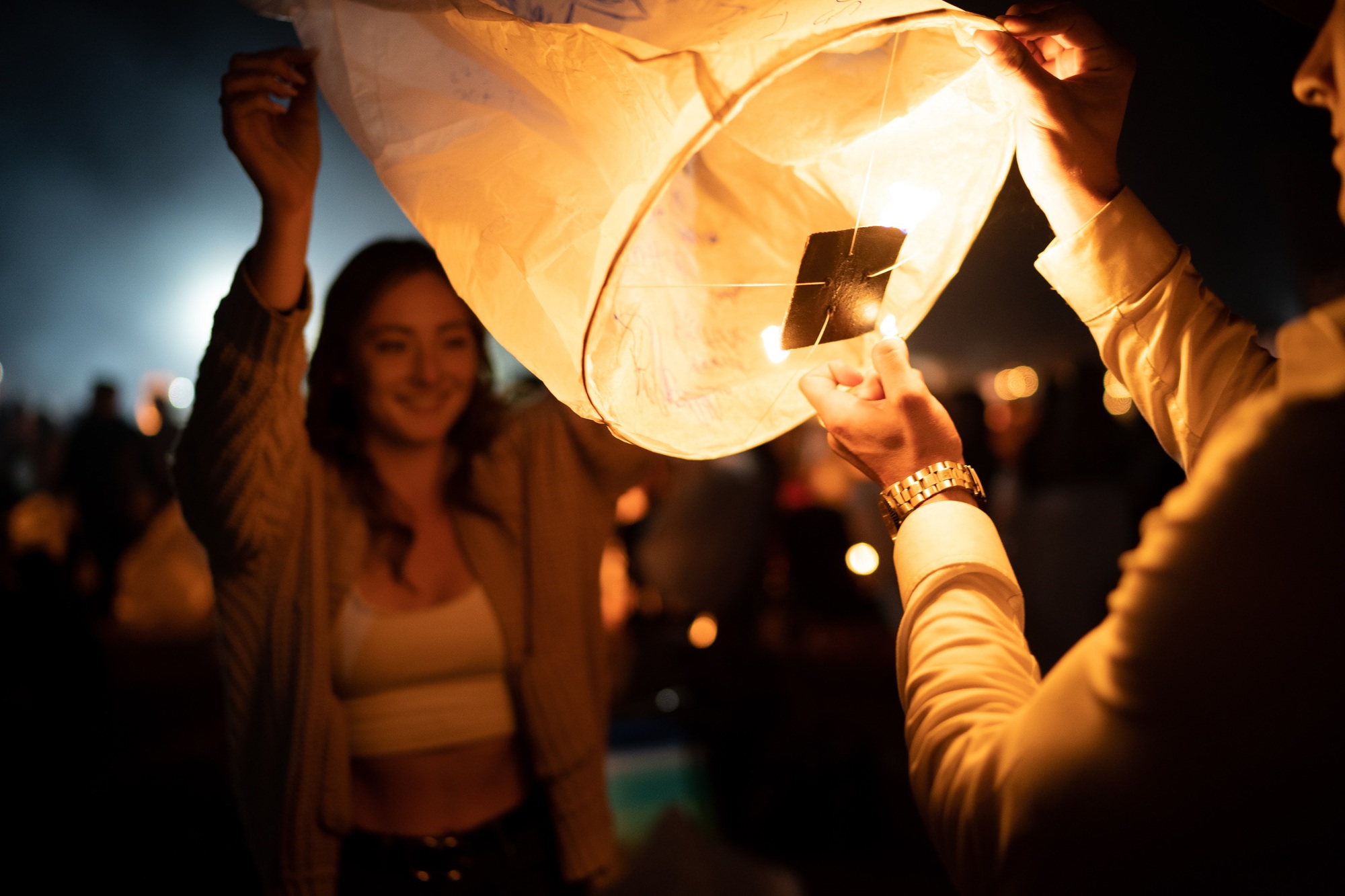The Lights Fest Lanterns Are Biodegradable
