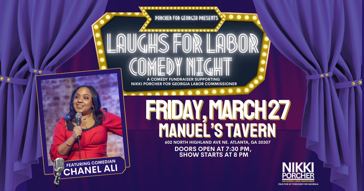Chanel Ali At Manuel's Tavern   Laughs For Labor