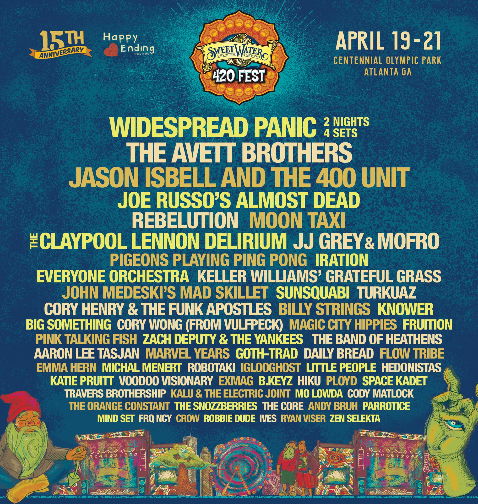 SweetWater 420 Fest 2019 April 21st Creative Loafing