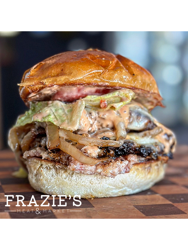 Frazie's Smash Burger   Frazie's Meat & Market