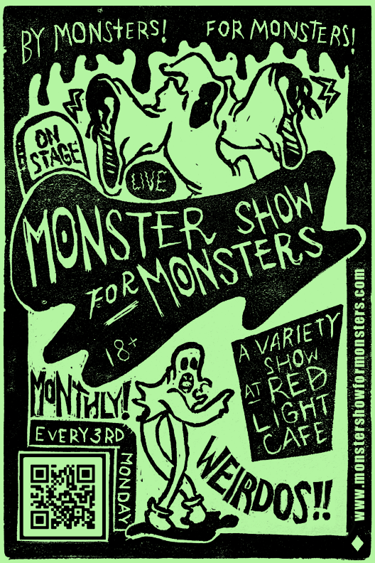 Monster Show For Monsters Variety Show Red Light Cafe Atlanta Ga 2024 GENERIC V3