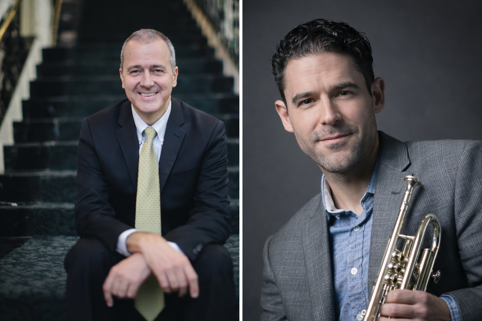 Alan Morrison And Michael Tiscione Portraits