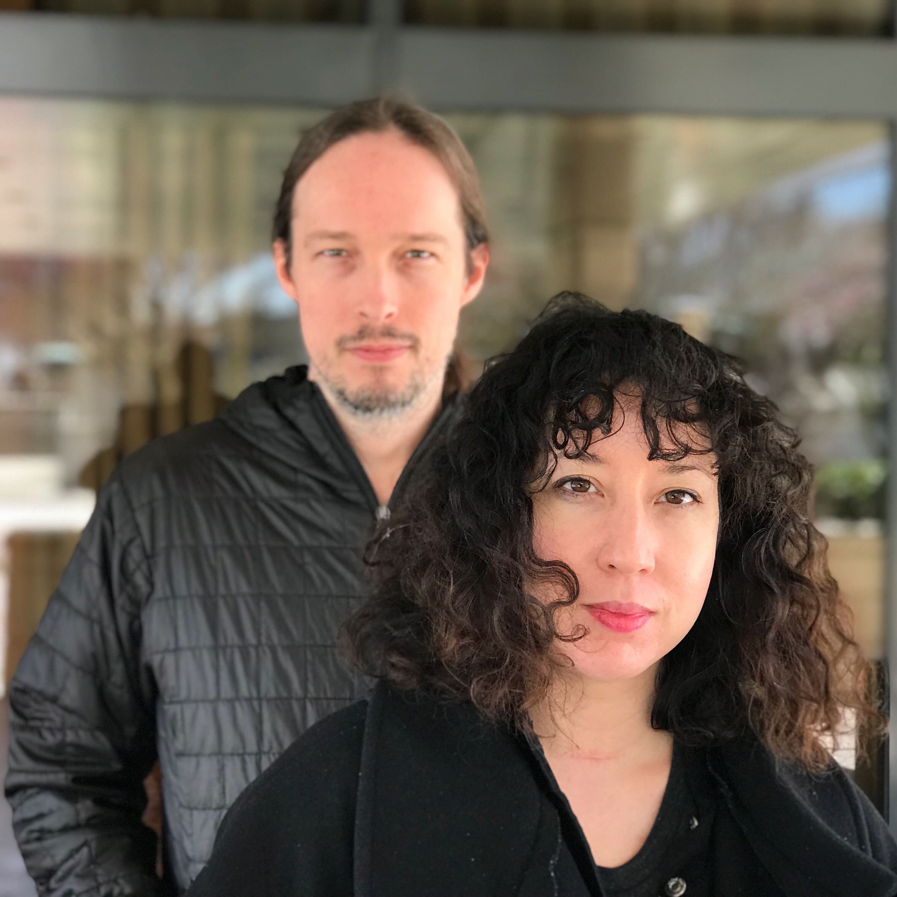 Clarice Jensen and Jonathan Turner. Photo by Chad Radford