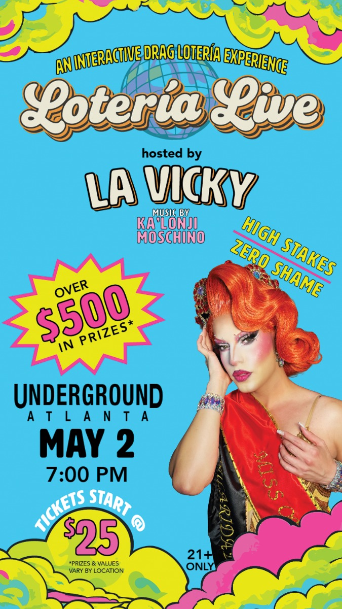 Atlanta Loteria Flyer Portrait