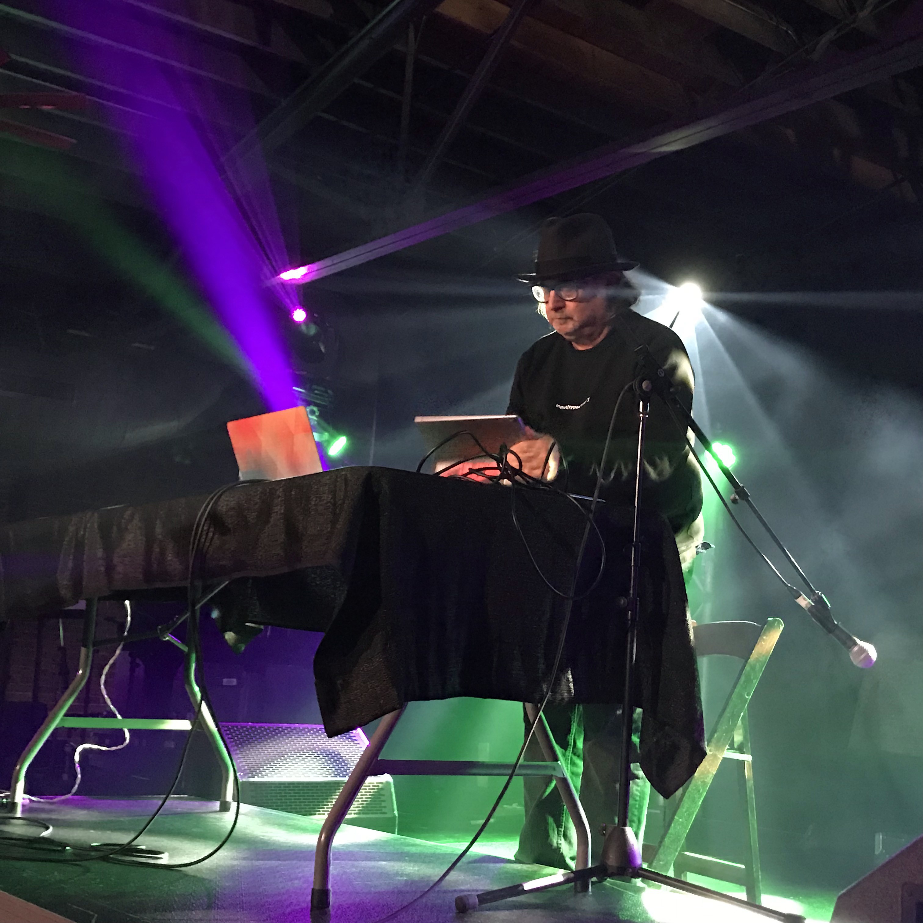 Carl Stone at the Standard. Photo by Chad Radford.