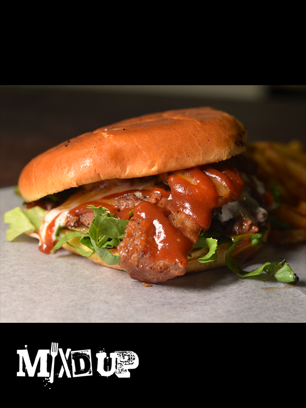 BBQ & Ranch Smasher Burger   Mix'd Up Burgers