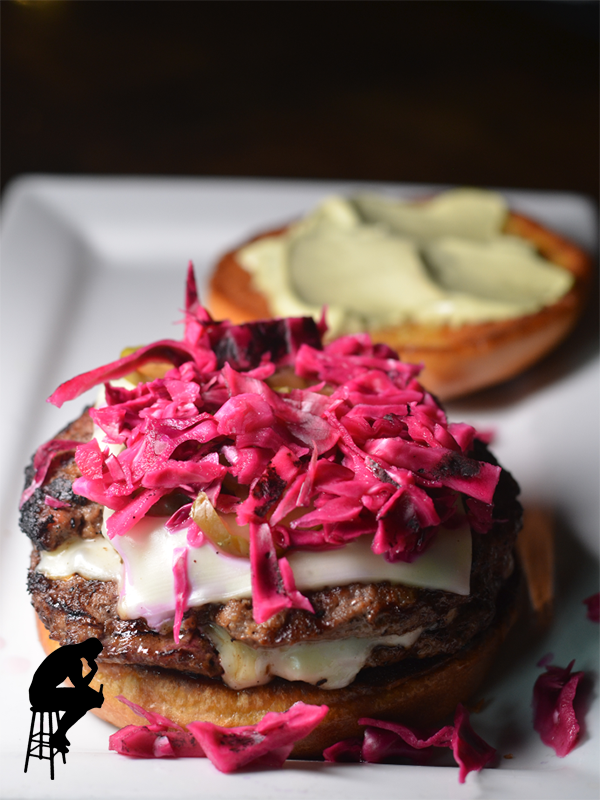 Kamikaze Burger   Thinking Man Tavern