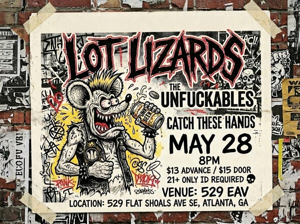The Lot Lizards at 529 Bar | 05/28/2026 8:00 PM | CL
