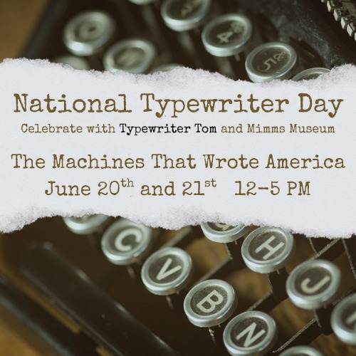 500x500   National Typewriter Day '26