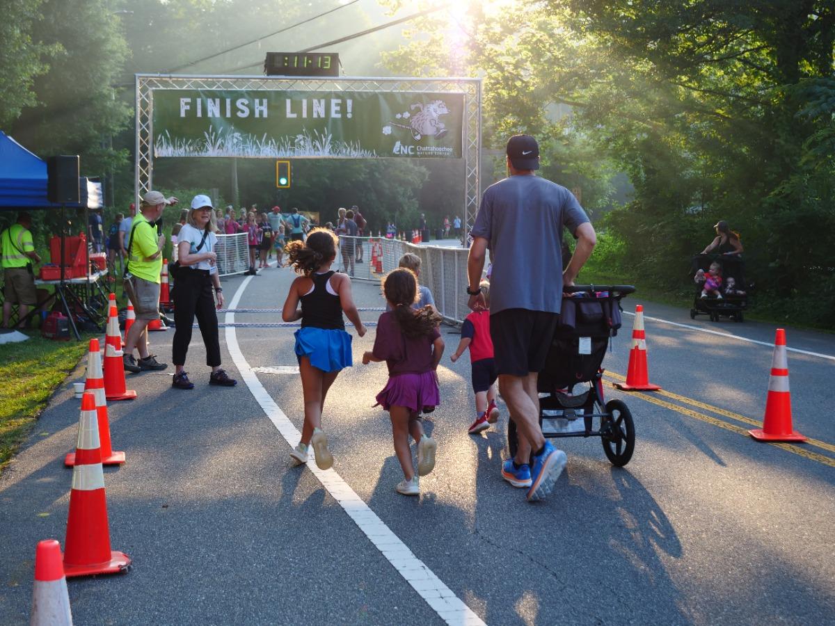 Possum Trot Finish Line