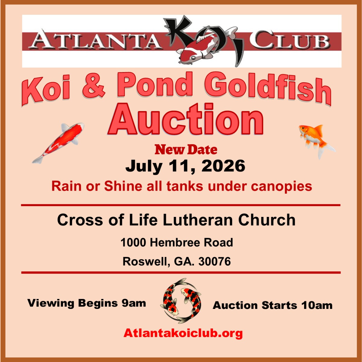 Spring Auction 2026