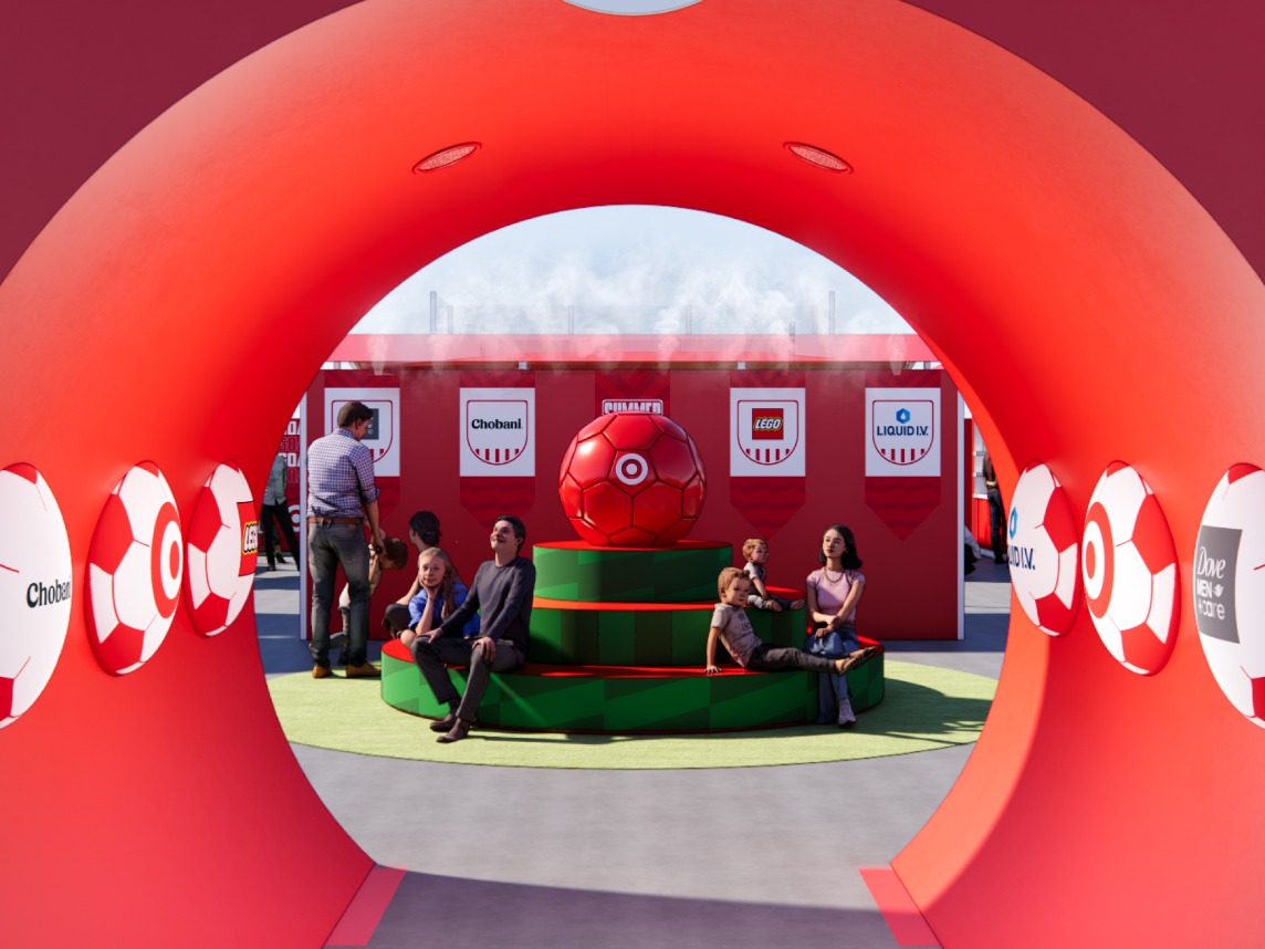 Target Summer Goals Players Tunnel