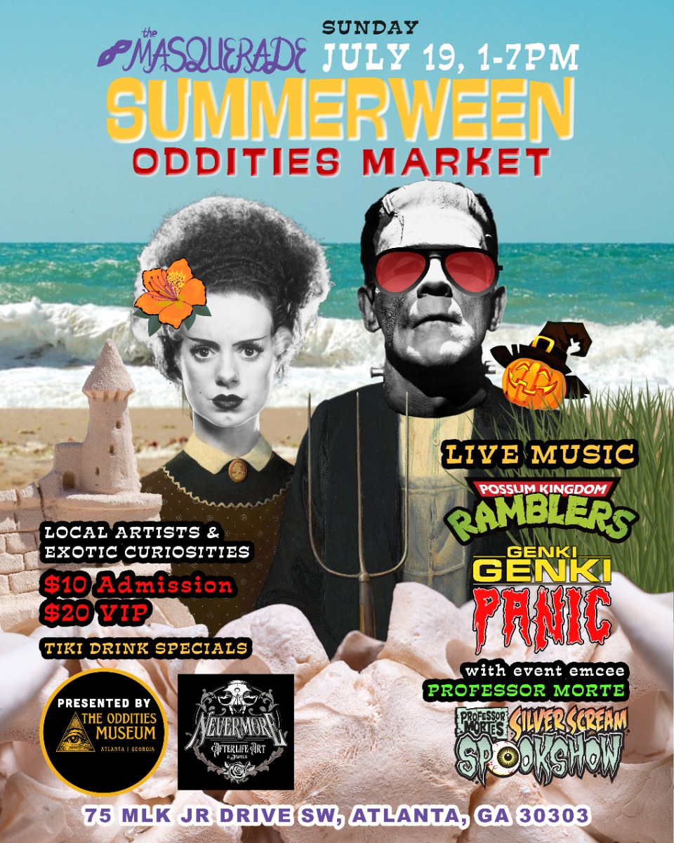 Oddities Museum Summerween Poster 4 X 5 V2