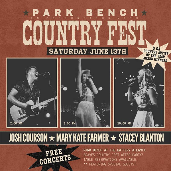 Park Bench CountryFest