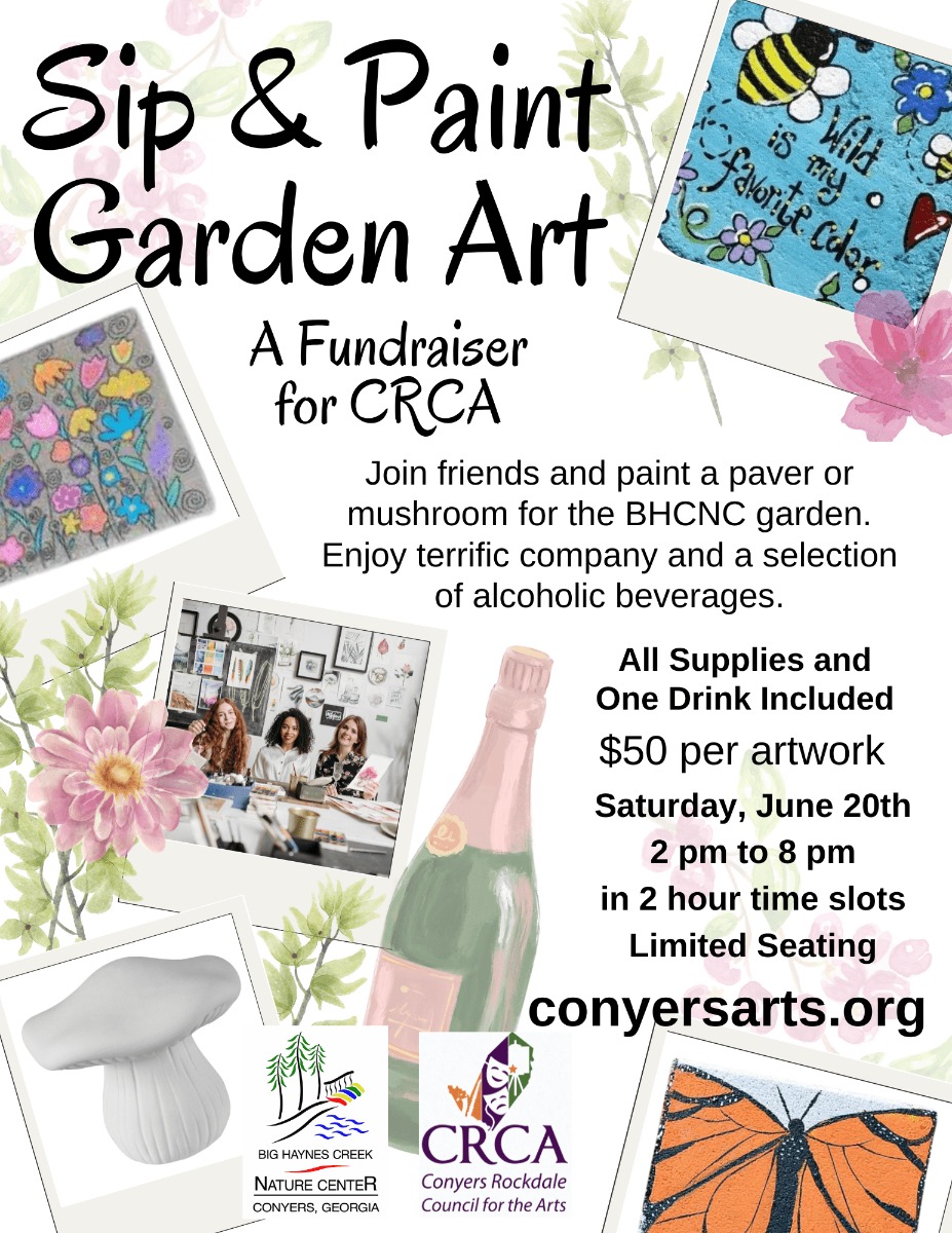 Sip Paint Garden Art