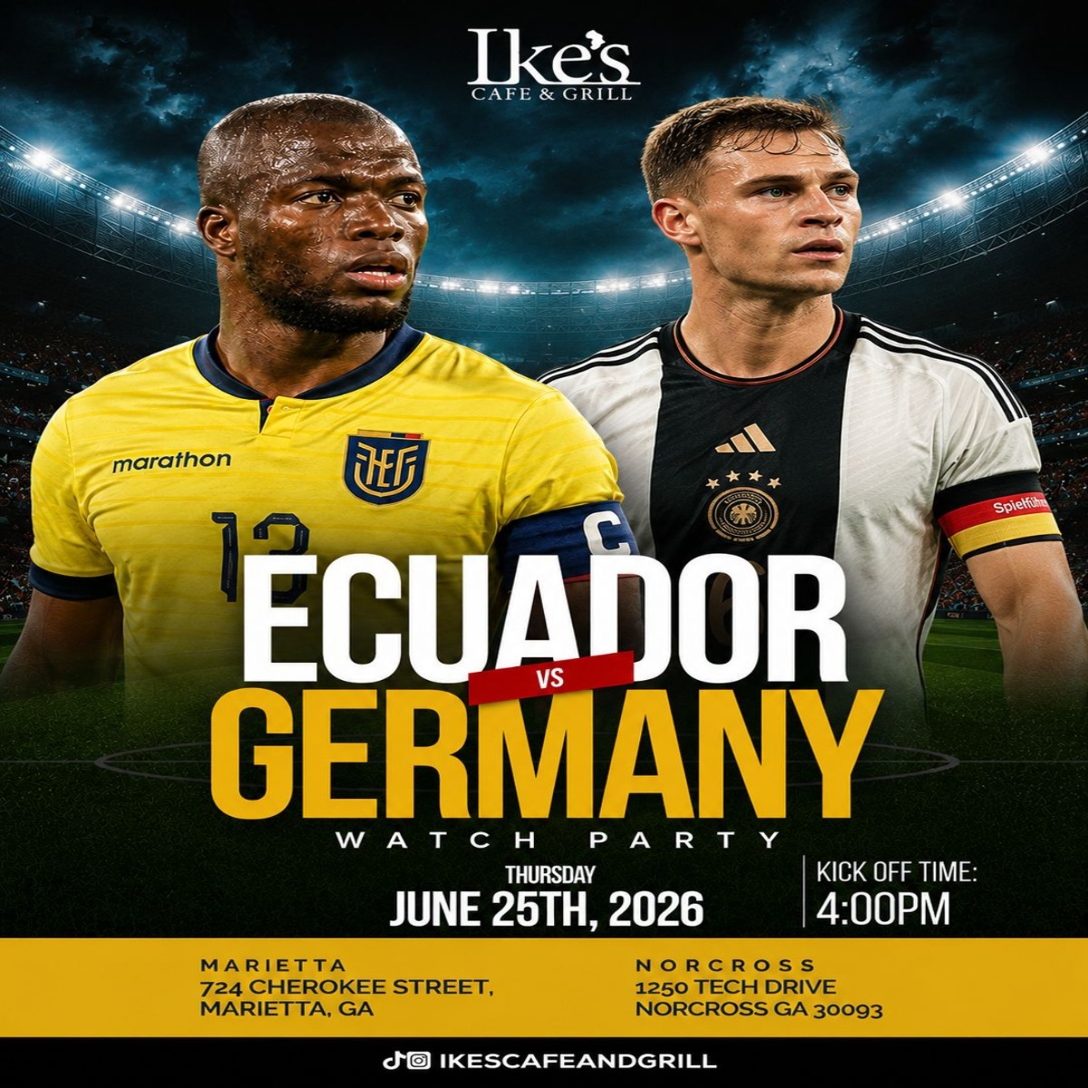 Ecudaor Germany