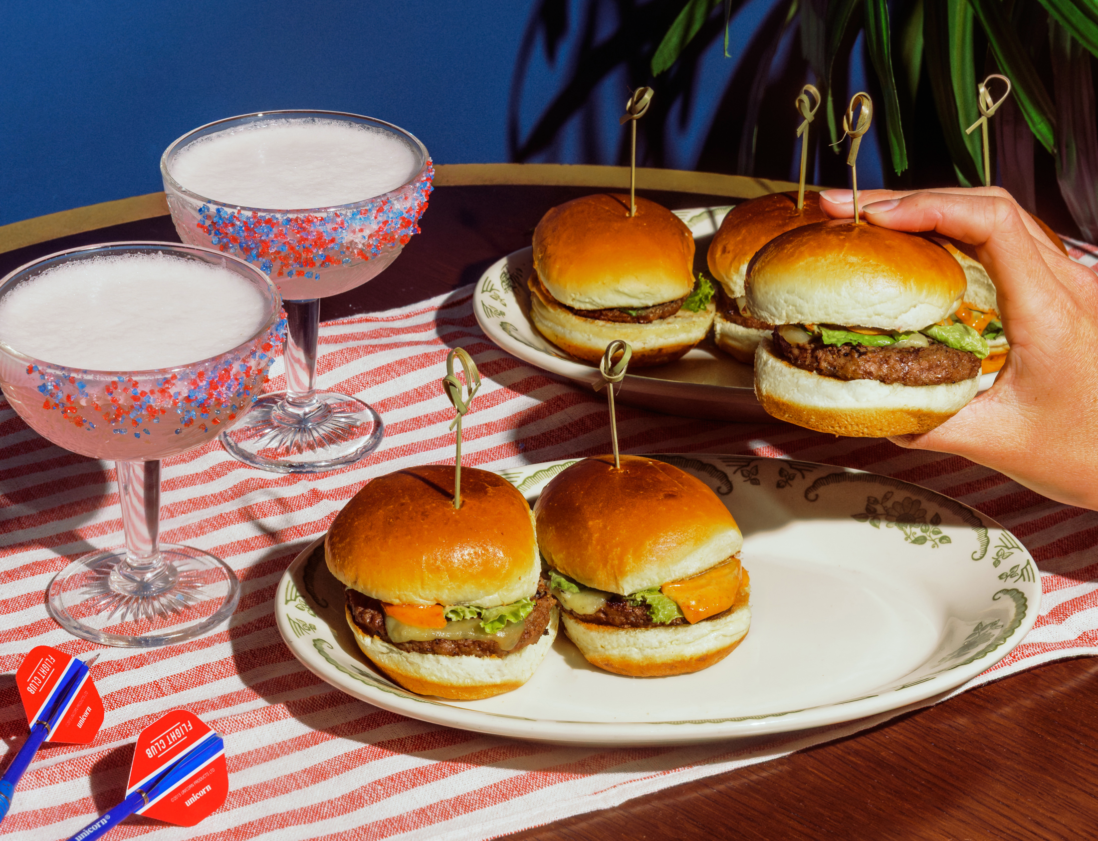 Flight Club Beef Sliders Stars & Spice