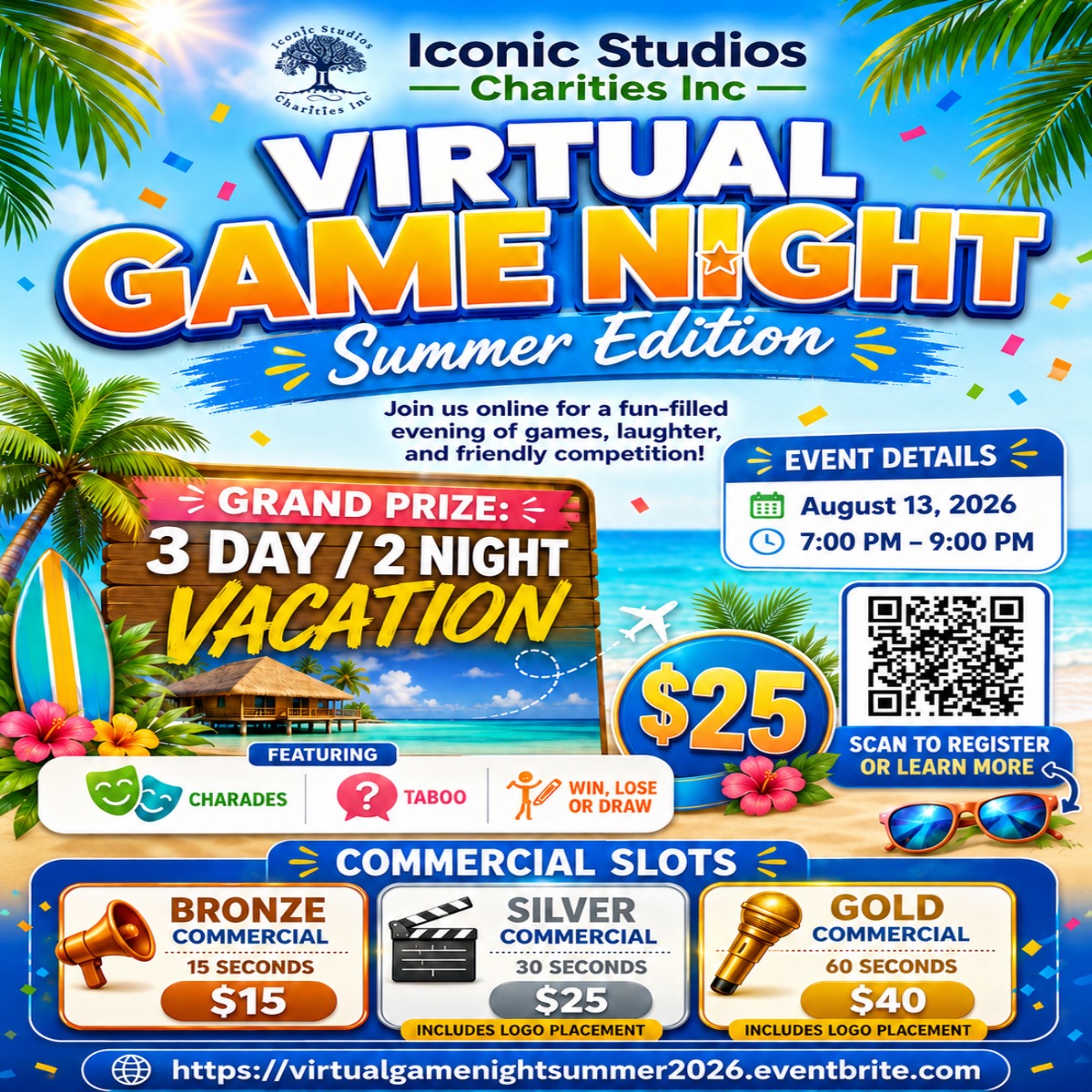 FLYER ICSC Virtual Game Night   Summer 2026 V2