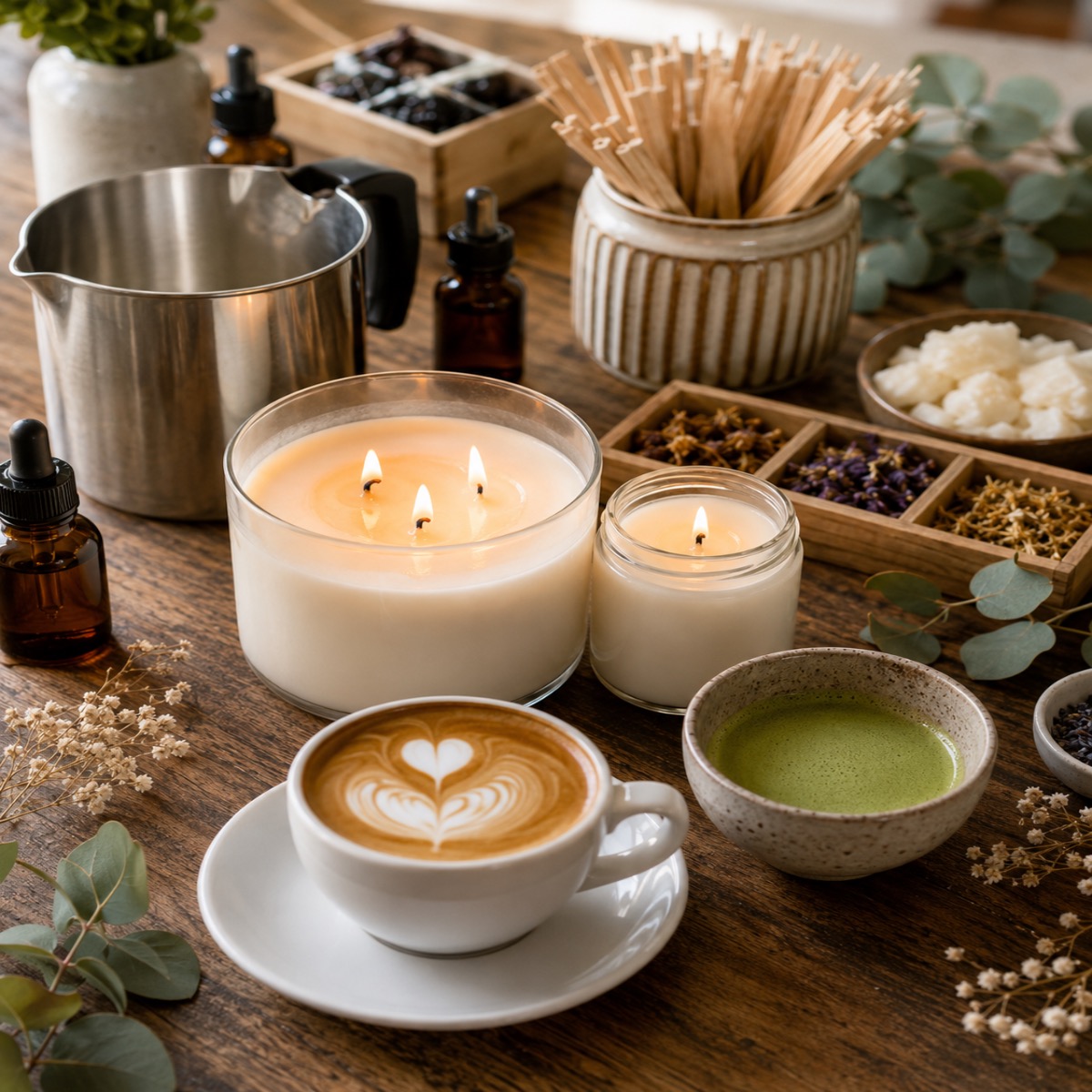 Coffee + Candles   Image