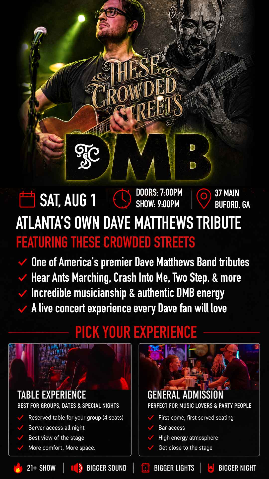 Dave Matthews Saturday August 1 Buford Ga 37 Main