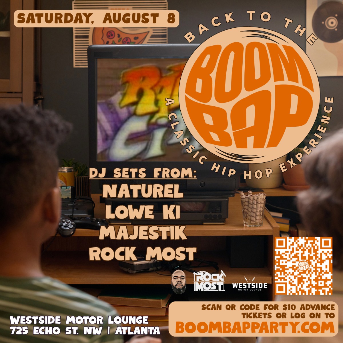 Back To The Boom Bap - August 8, 2026