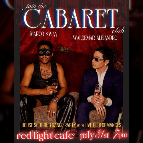The Cabaret Club House Soul Rnb Dance Party Live Performance Jul 31 2026 SQ