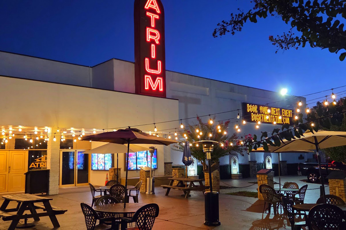 The Atrium Exterior Night