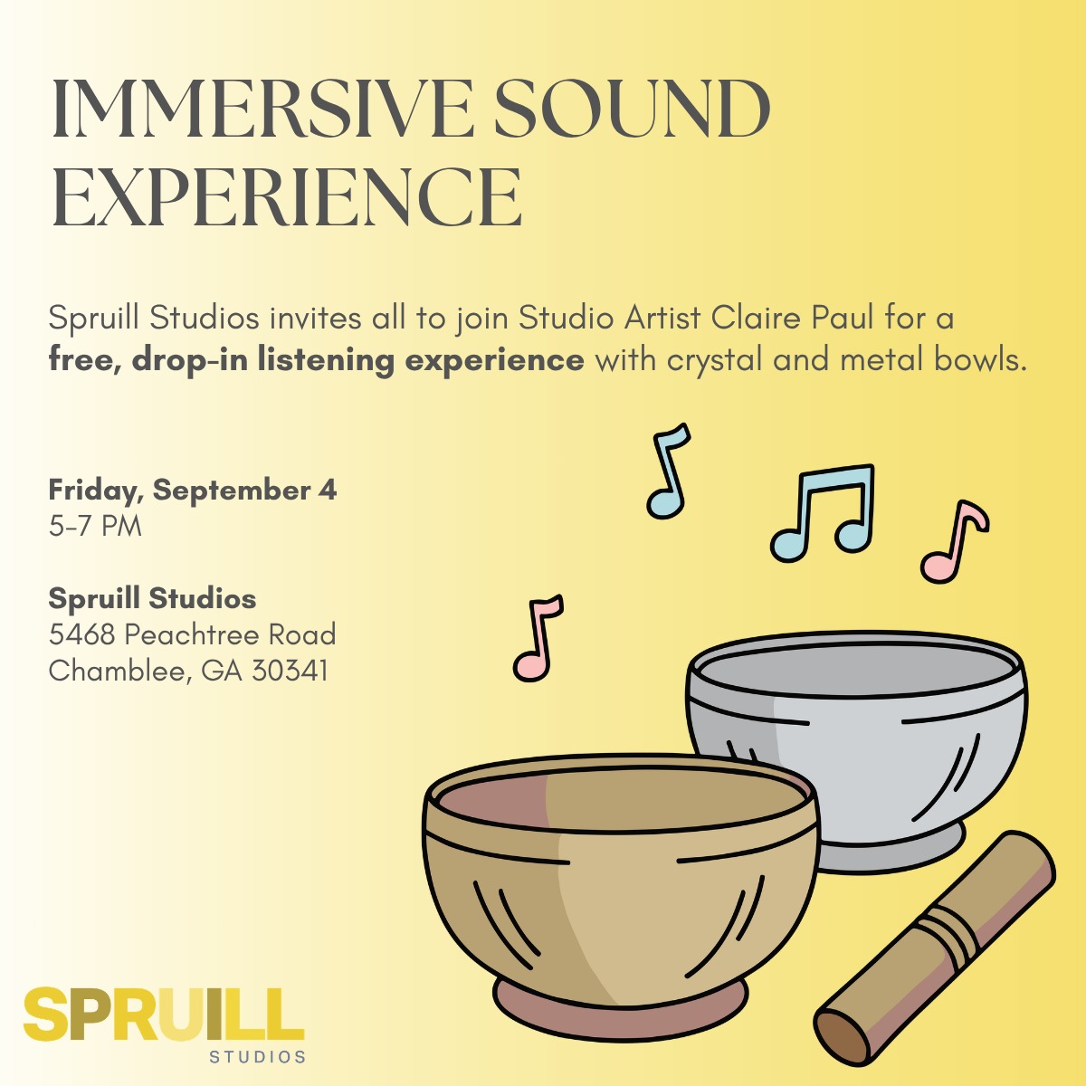 Immersive Sound Experience (1200 X 1200 Px)