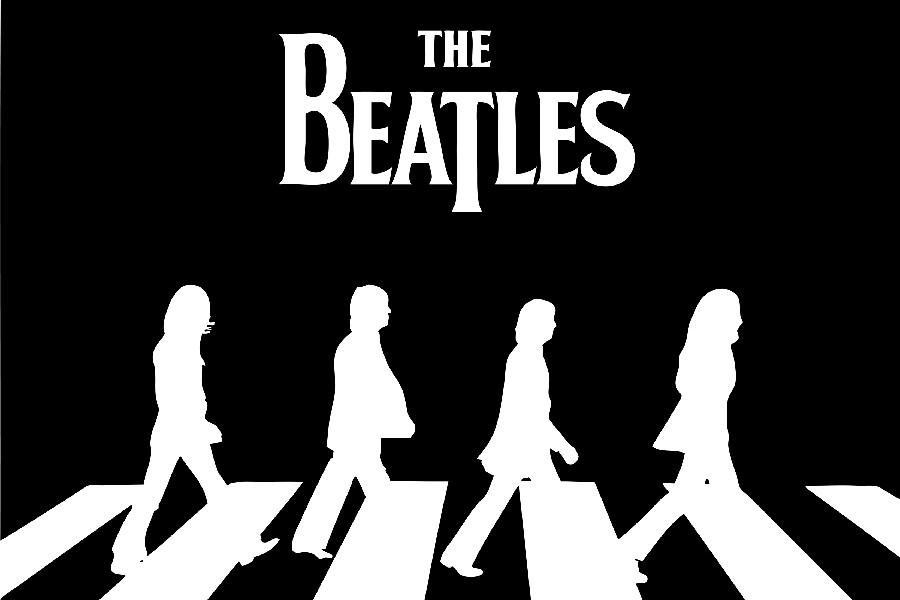 The Beatles Poster Wall Huge Canvas Print