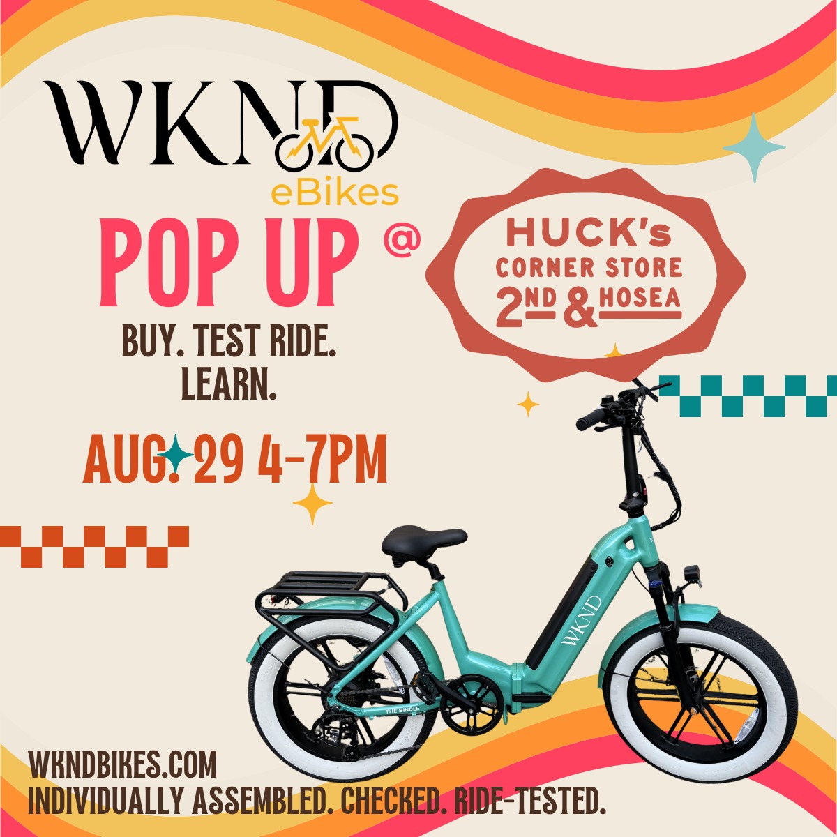 WKND @ Huckleberry’s Pop Up   CL Event Image