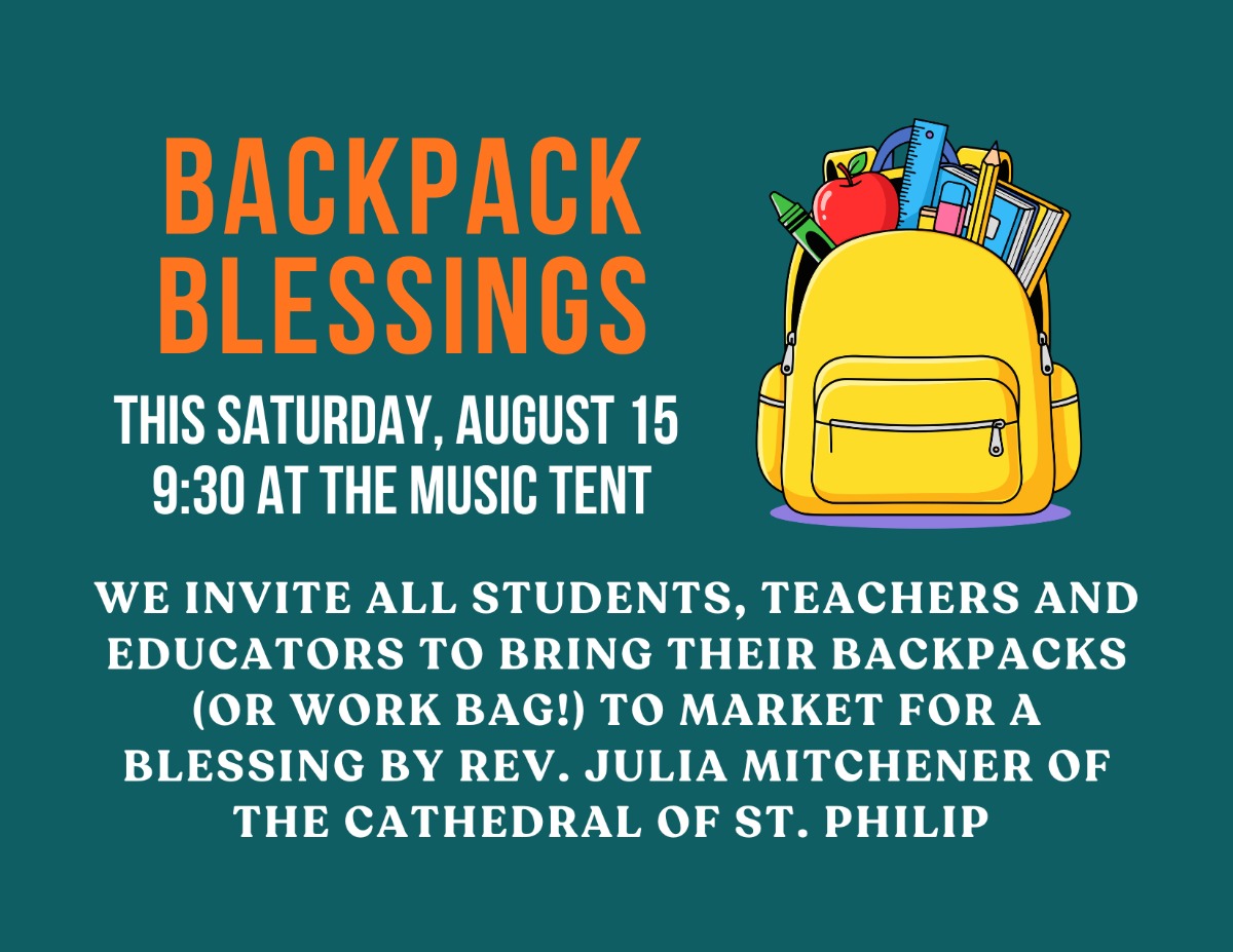 2026 Backpack Blessings