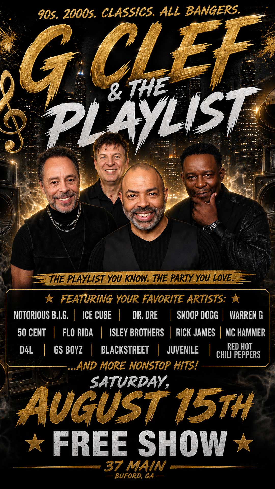 37 Main Free Hip Hop Concert G Clef And The Playlist