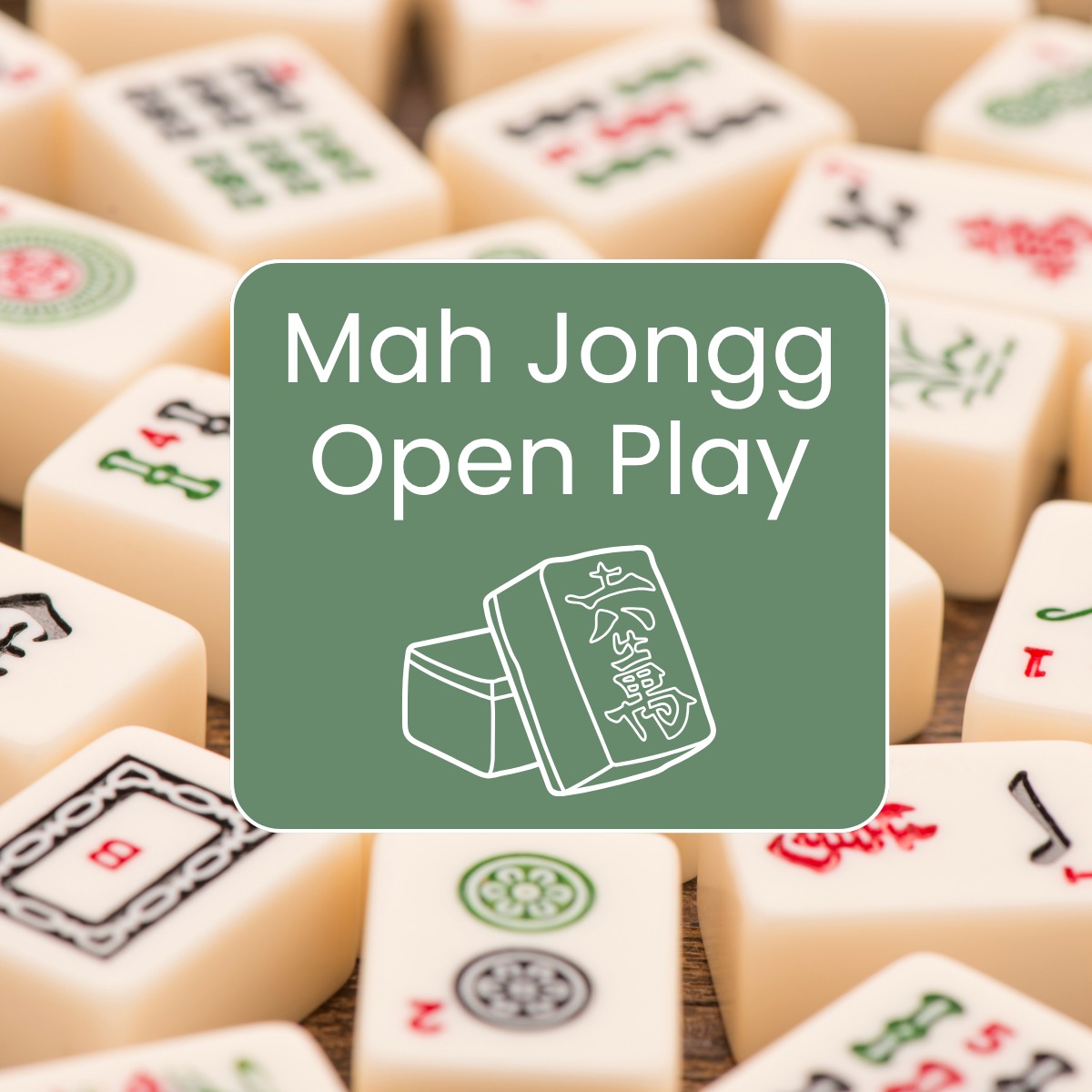Mah Jongg Open Play (1200 X 1200 Px)