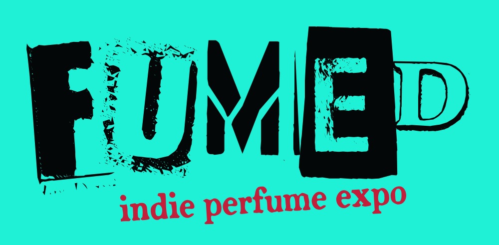 FUMED LOGO BLUE BKGND