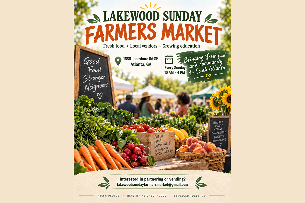 A Bright Warm Inviting Farmers Market Flyer Scen 2 Batch 2