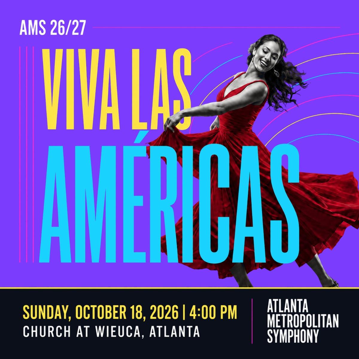 Viva Las Americas Event Poster Square