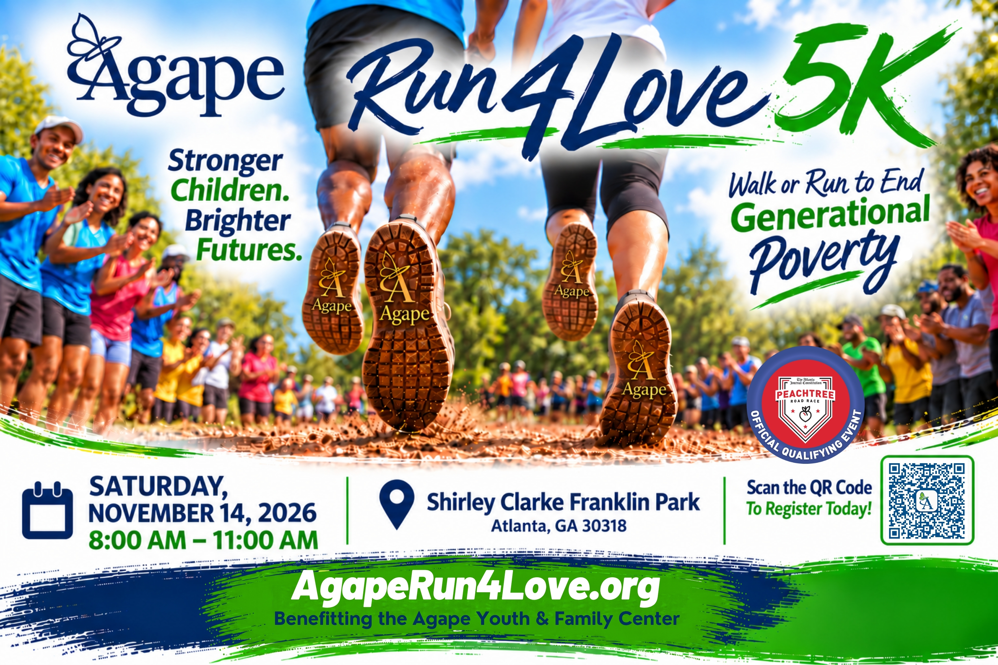 3 RUN 4LOVE 36X24 YARD SIGN