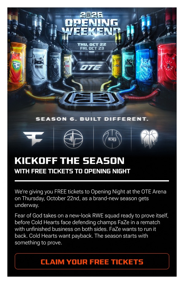 10.13.26 OTE Opening Weekend Free Tickets