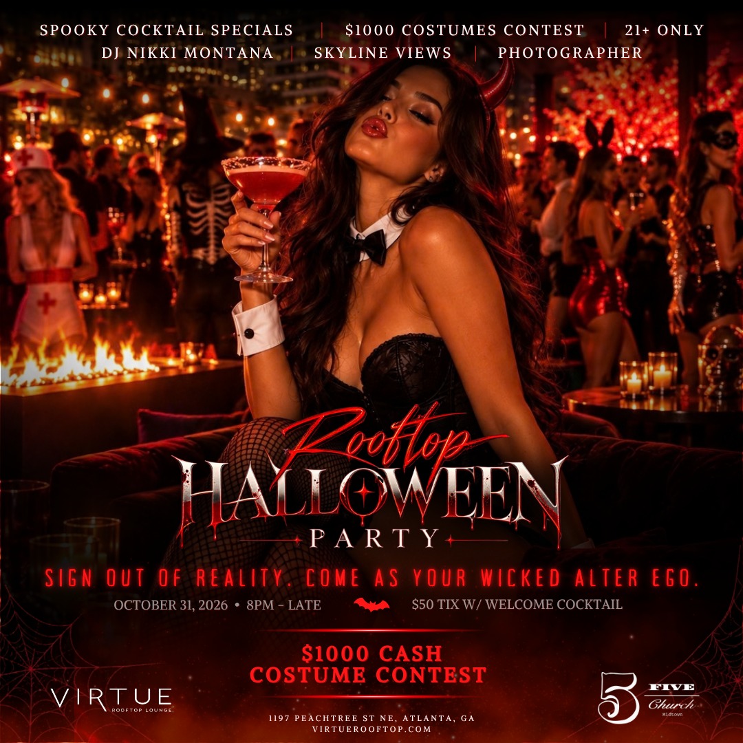 Rooftop Halloween Party 4x5 (1080 X 1080 Px)