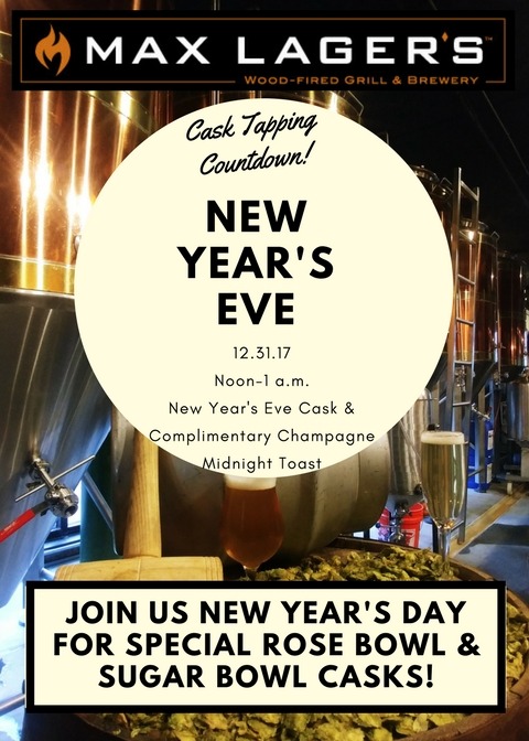 NYE Max Lager's