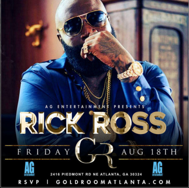 Gold Room Fridays Rick Ross Creative Loafing