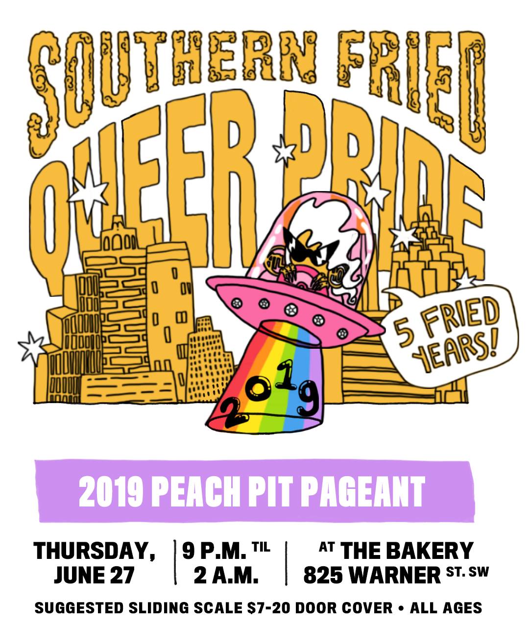 Southern Fried Queer Pride 19 Peach Pit Pageant Creative Loafing