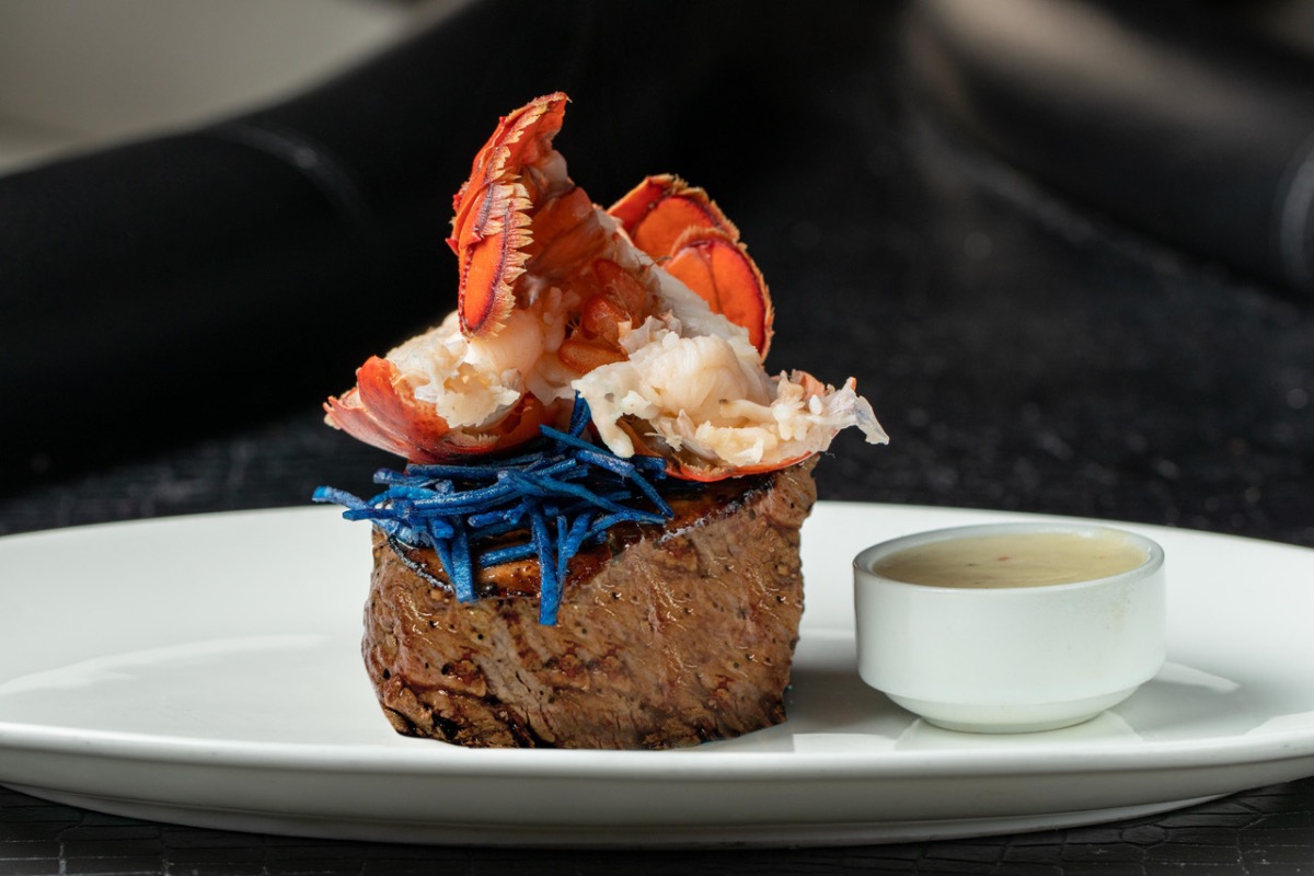 Red, White & Blue Steak Topping   STK Steakhouse