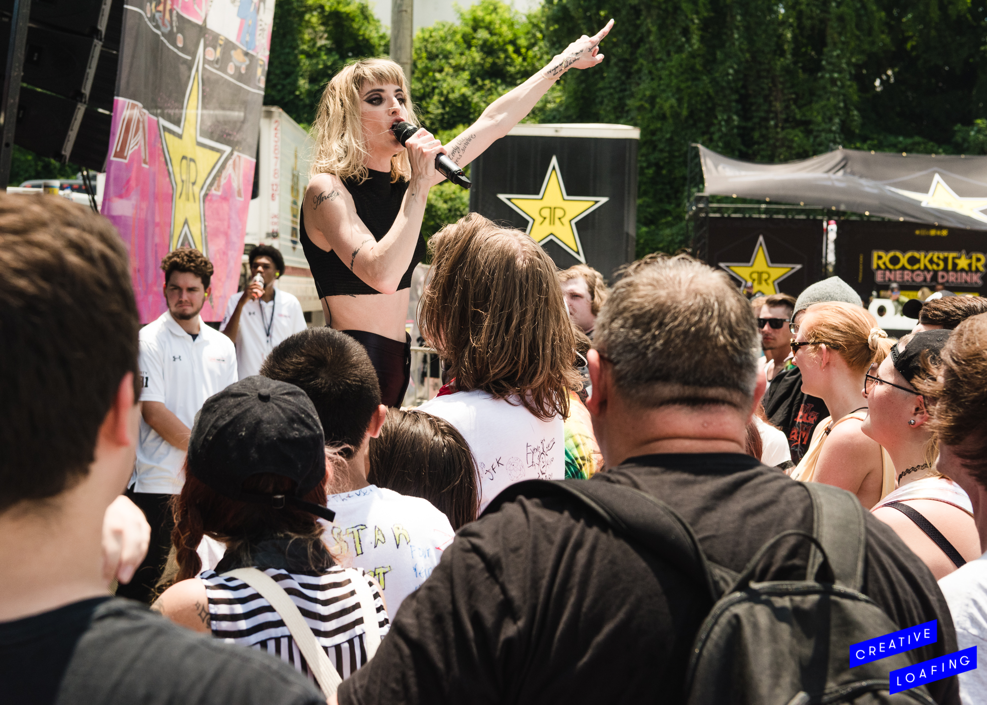 WILD CHILD WORKS IT: Juliet Simms. Photo credit: Stephanie Heath